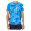 A-I-M Dry Graphic Kurzarm-Shirt «Electric Blue»