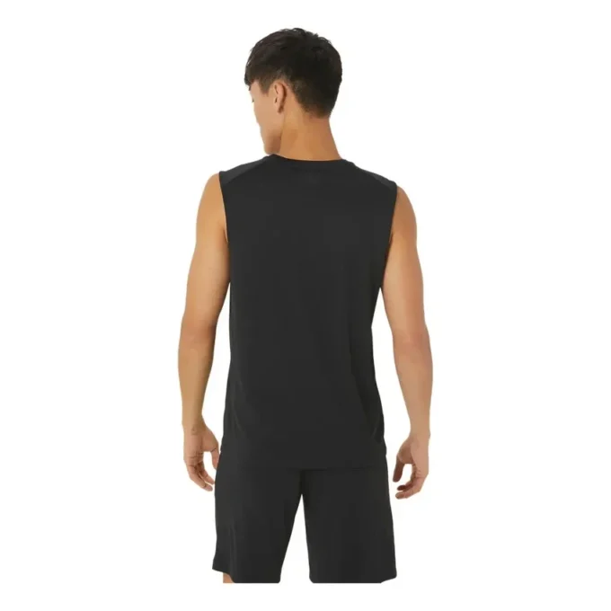 A-I-M DRY Ärmelloses T-Shirt «Black»