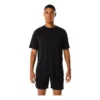 Actibreeze Jacquard Kurzarm-T-Shirt «Black»