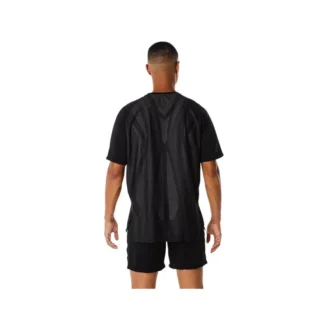 Actibreeze Jacquard Kurzarm-T-Shirt «Black»