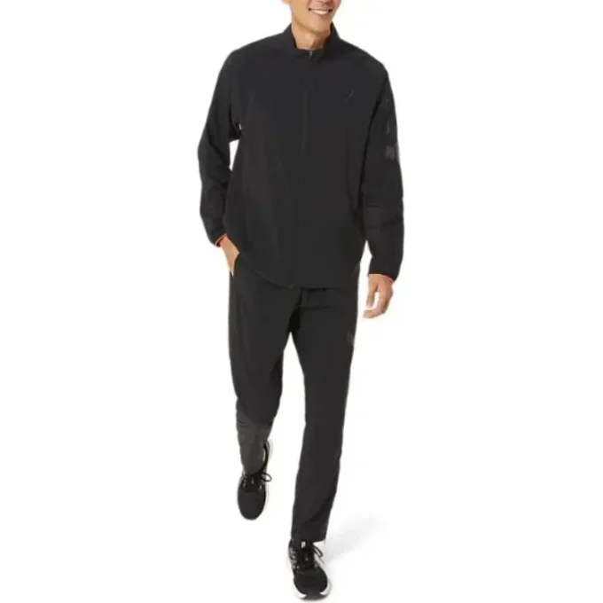 Asics A-I-M Cool Stretch Sommer-Webjacke «Performance Black»