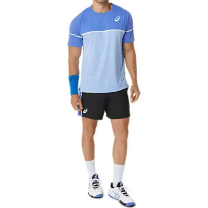 Asics Game Kurzarm-Oberteil «Sapphire»