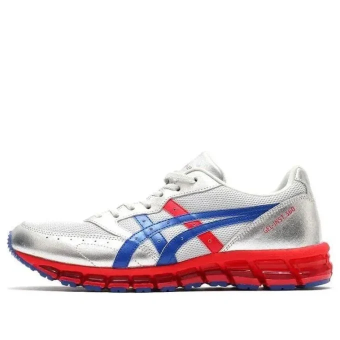 Asics x atmos Gel-Inst 360 Schuhe «Metallic Silver Blue Red»