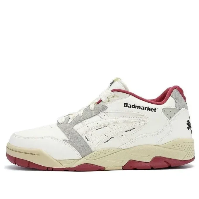 Asics x Badmarket GEL-FUSE «White Grey Red»