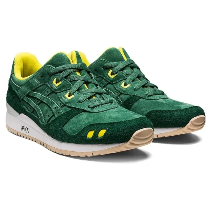 Asics x OG x Malbon Gel-Lyte III Schuhe «Shamrock Green»