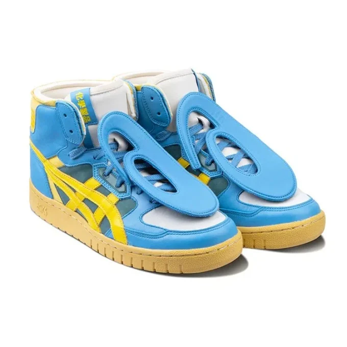 Chemist Creations x Asics Removable Logo All Court Alpha-L Blau/Gelb