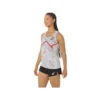 CJ-Line Light Singlet „Glacier Grey Electric Red“
