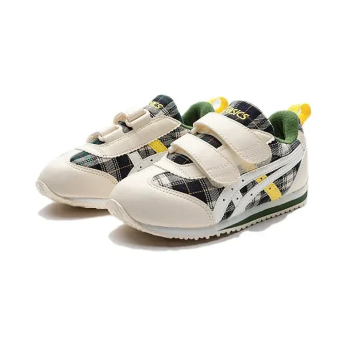 Cotla Sneakers «White Plaid Print»