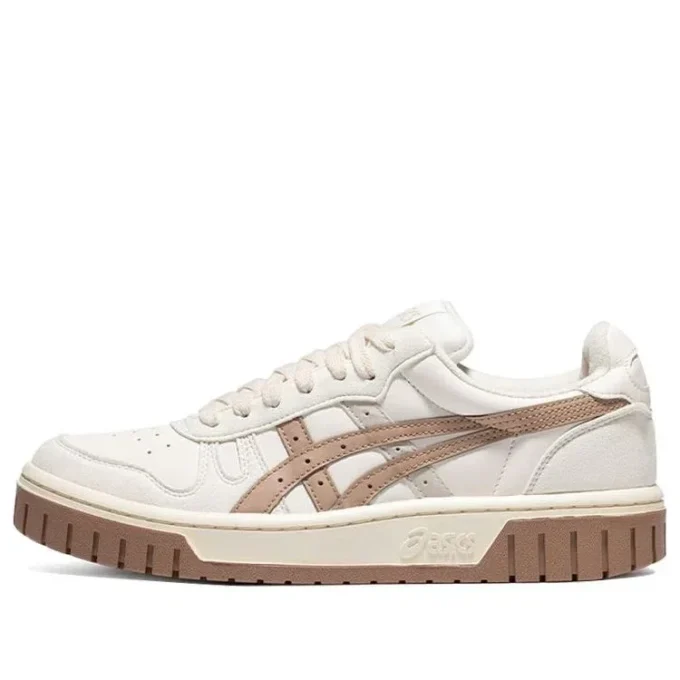 Court MZ Retro Casual Skateboard-Schuhe Unisex Weiss Braun
