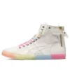 Double Clutch Milk White Retro Casual High Board Schuh «White Pink»