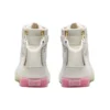 Double Clutch Milk White Retro Casual High Board Schuh «White Pink»