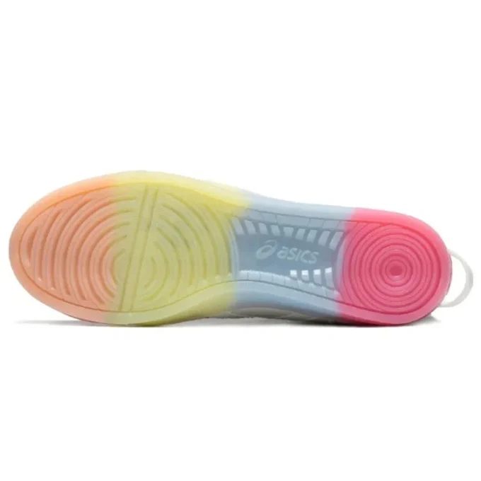 Double Clutch Milk White Retro Casual High Board Schuh «White Pink»