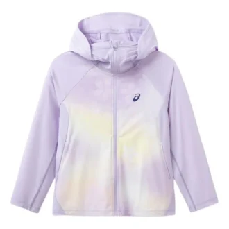 Farbenfrohe Logo-Jacke «Purple»