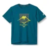 Fujitrail Logo SS Oberteil «Ink Teal»
