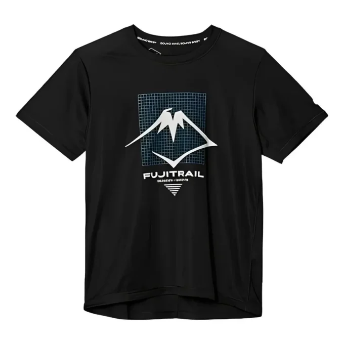 Fujitrail Logo T-Shirt „Schwarz“