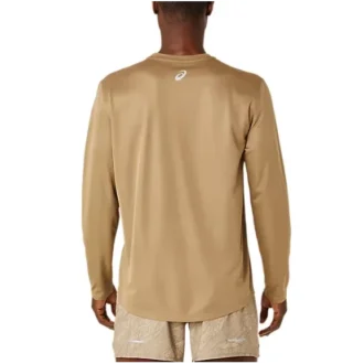Fujitrail Running Langarm-T-Shirt «Oatmeal»