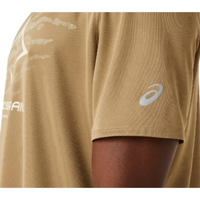 Fujitrail Running T-Shirt „Tan White“