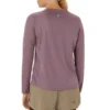 Fujitral Logo Langarm-T-Shirt «Dusty Mauve»