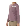 Fujitral Logo Langarm-T-Shirt «Dusty Mauve»