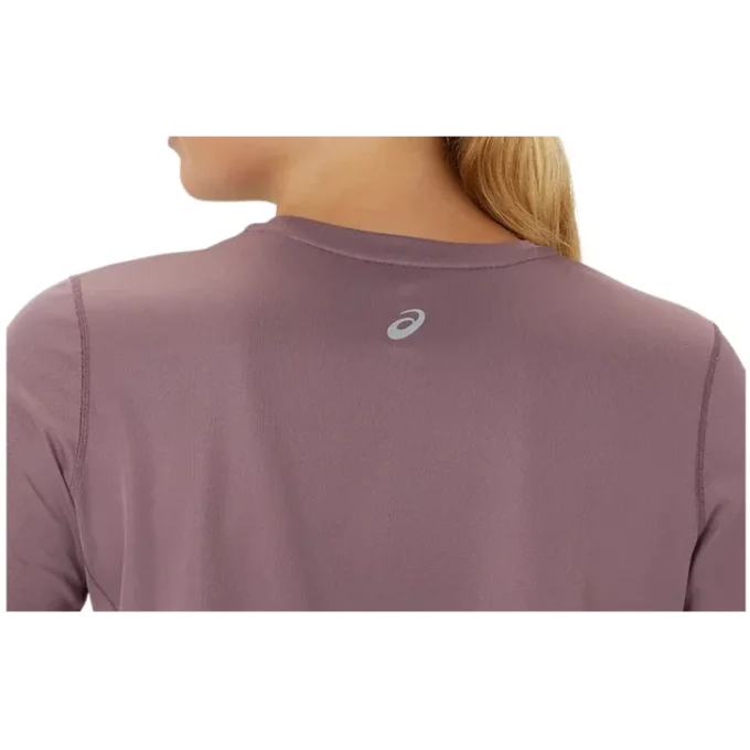 Fujitral Logo Langarm-T-Shirt «Dusty Mauve»