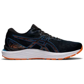 Gel-Cumulus 23 4E Wide „Black Reborn Blue“