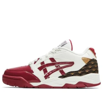 Gel-Fuse Basketballschuhe «Weiss Rot»