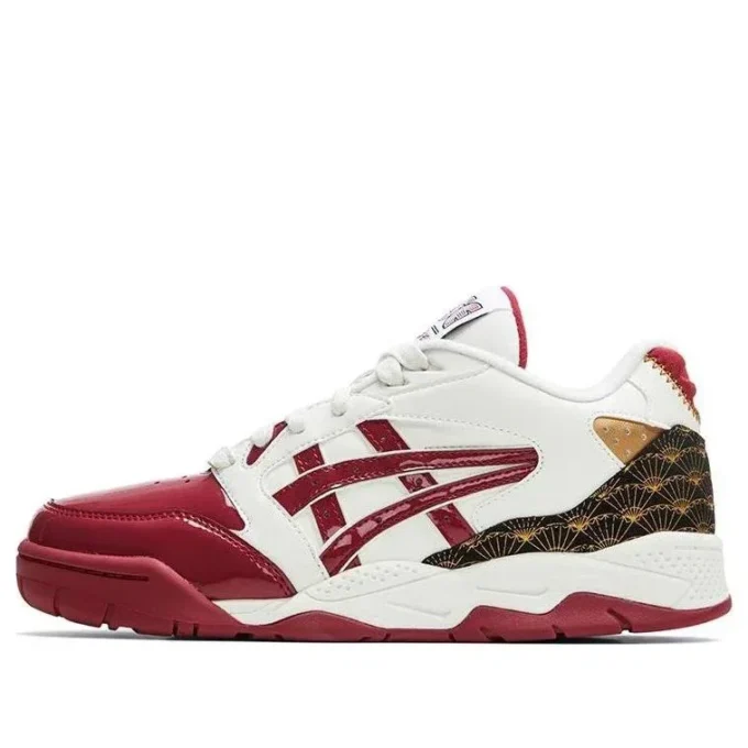 Gel-Fuse Basketballschuhe «Weiss Rot»