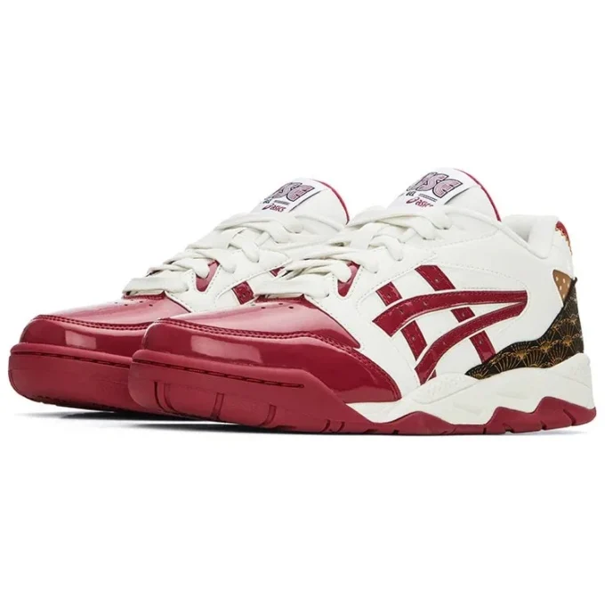 Gel-Fuse Basketballschuhe «Weiss Rot»