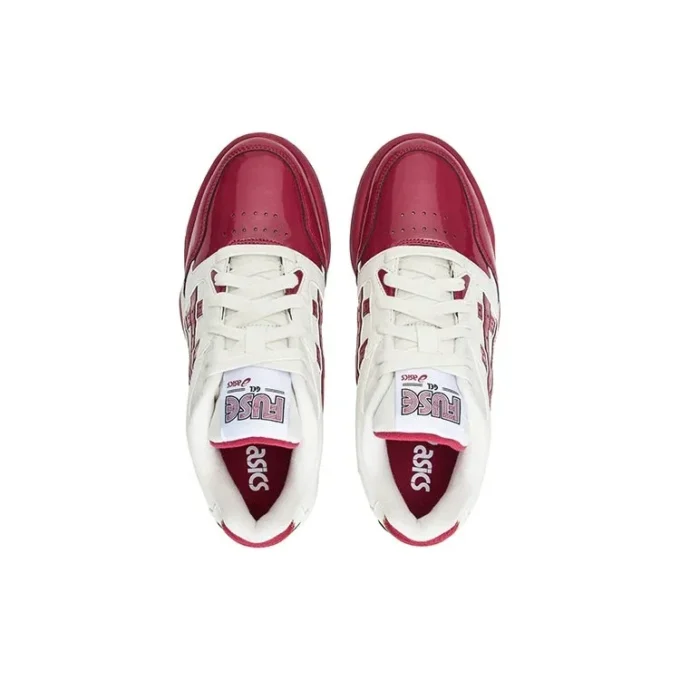 Gel-Fuse Basketballschuhe «Weiss Rot»