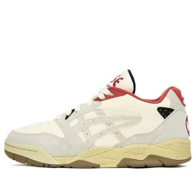 Gel-Fuse Kigo Basketballschuhe «White Beige Red»