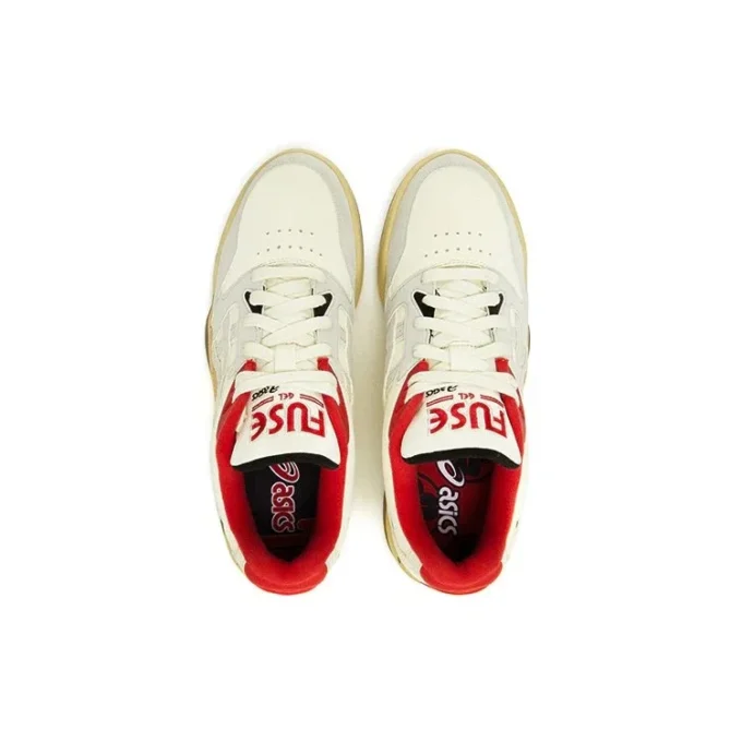 Gel-Fuse Kigo Basketballschuhe «White Beige Red»
