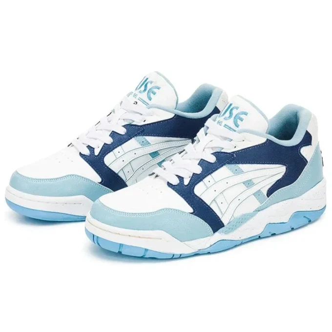 Gel-Fuse Kigo Basketballschuhe «White Blue Navy»