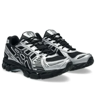 Gel-Kayano 12.1 „Black Pure Silver“