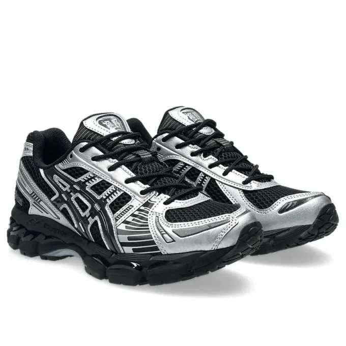 Gel-Kayano 12.1 „Black Pure Silver“
