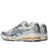 Gel-Kayano 14 „Birch Pure Silver Teal Gold“