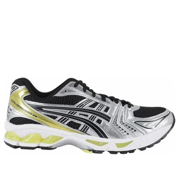 Gel-Kayano 14 «Silver Black Yellow»