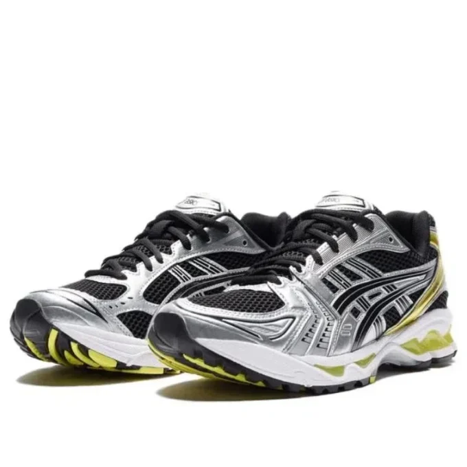 Gel-Kayano 14 «Silver Black Yellow»