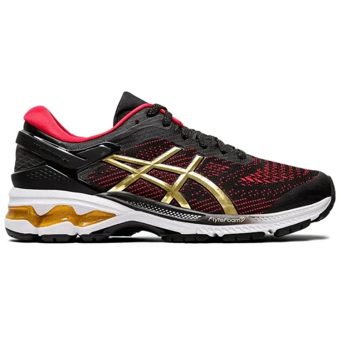 Gel-Kayano 26 «Black Red Gold»