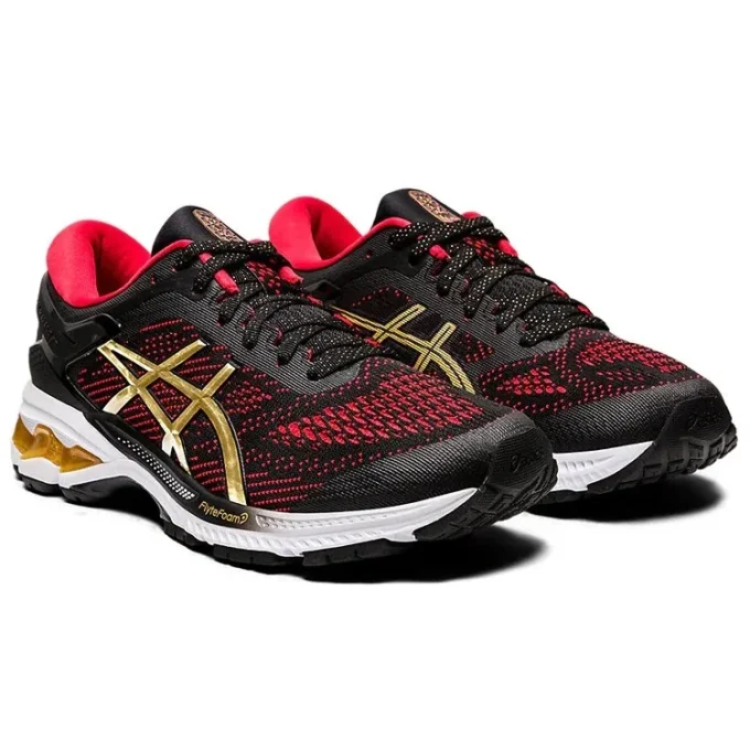 Gel-Kayano 26 «Black Red Gold»