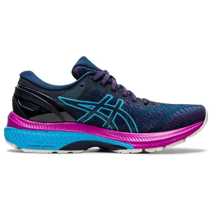 Gel-Kayano 27 Wide «French Blue Digital Aqua»