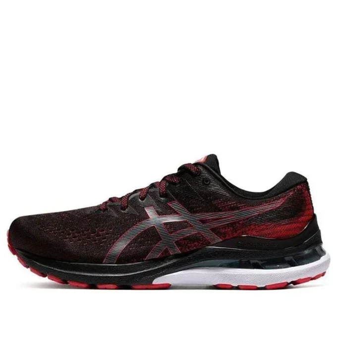 Gel-Kayano 28 2E Wide «Black Electric Red»