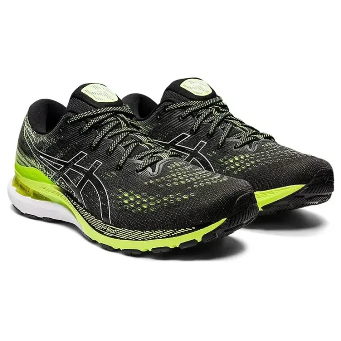 Gel-Kayano 28 «Schwarz Hazard Green»