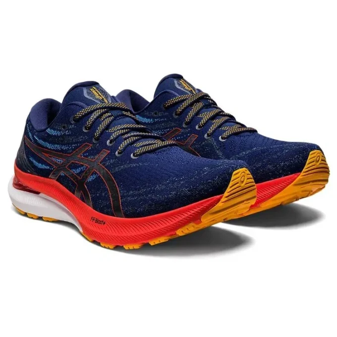 Gel-Kayano 29 4E Wide „Deep Ocean Cherry Tomato“