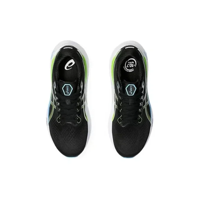 Gel-Kayano 30 «Black Electric Lime»
