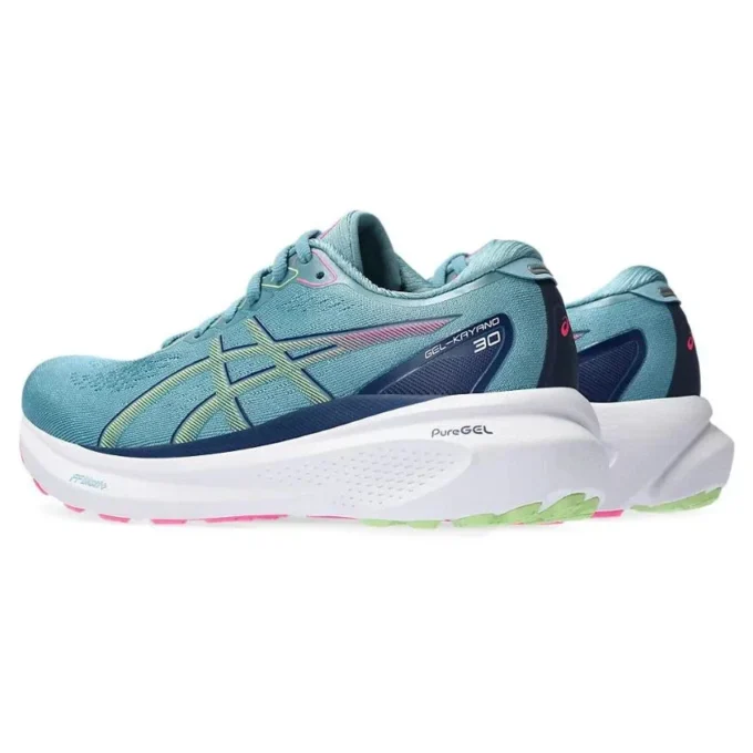 Gel-Kayano 30 «Gris Blue Lime Green»