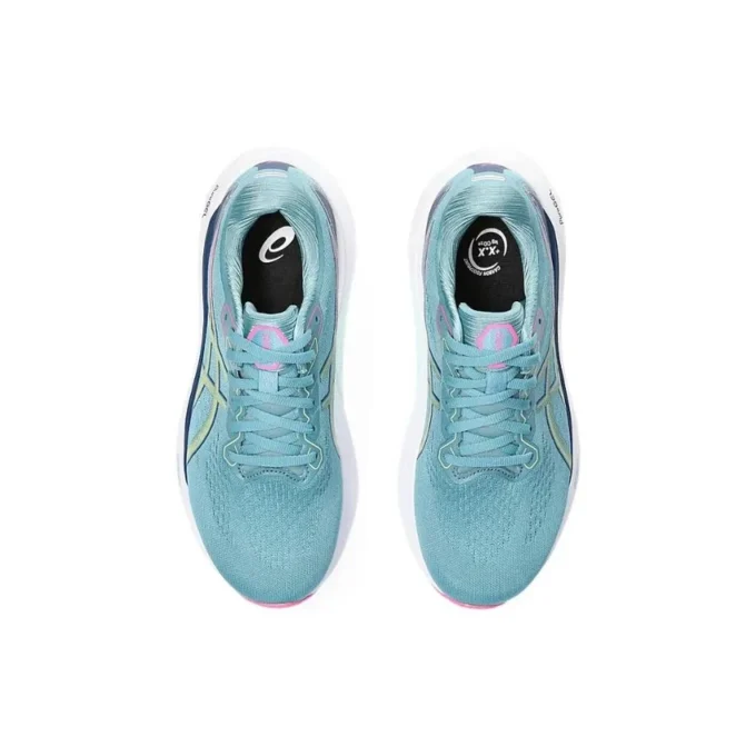 Gel-Kayano 30 «Gris Blue Lime Green»
