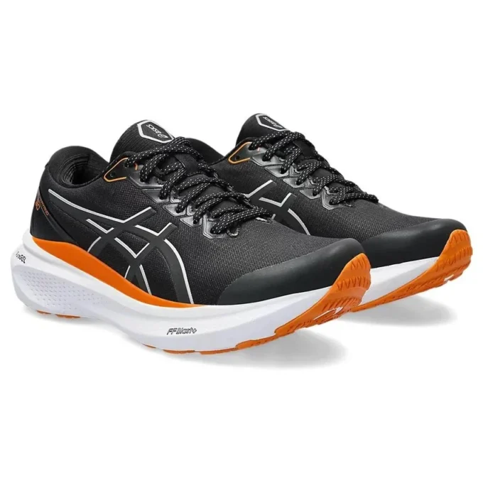 Gel-Kayano 30 Laufschuhe «Schwarz Orange Weiss»