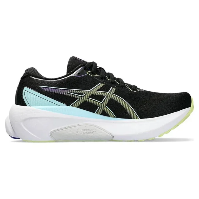 Gel-Kayano 30 «Schwarz Blau Leuchtend Gelb»