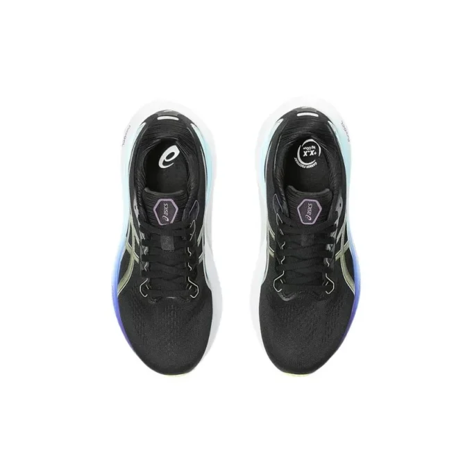 Gel-Kayano 30 «Schwarz Blau Leuchtend Gelb»