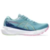 Gel-Kayano 30 Wide «Gris Blue Lime Green»